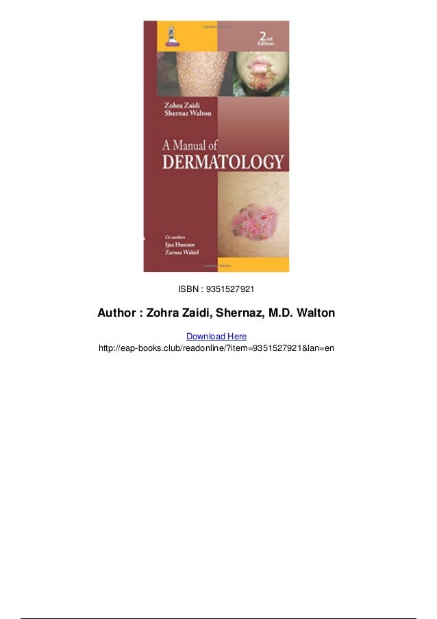 The Manual of Dermatology